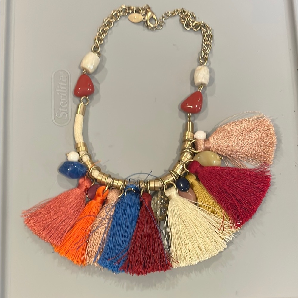 Colorful Tassel Necklace